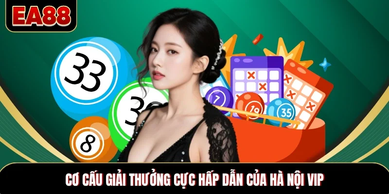 Cơ cấu giải thưởng cực hấp dẫn của Hà Nội Vip