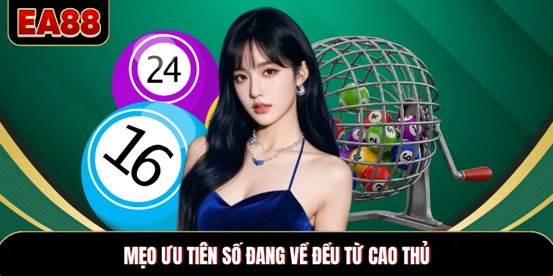 Mẹo ưu tiên số đang về đều từ cao thủ